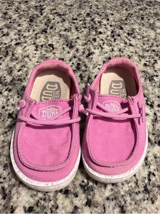 Hey Dude Other - Kids Hey Dude Wendy Toddler Slub Canvas Shoes Violet Size K5